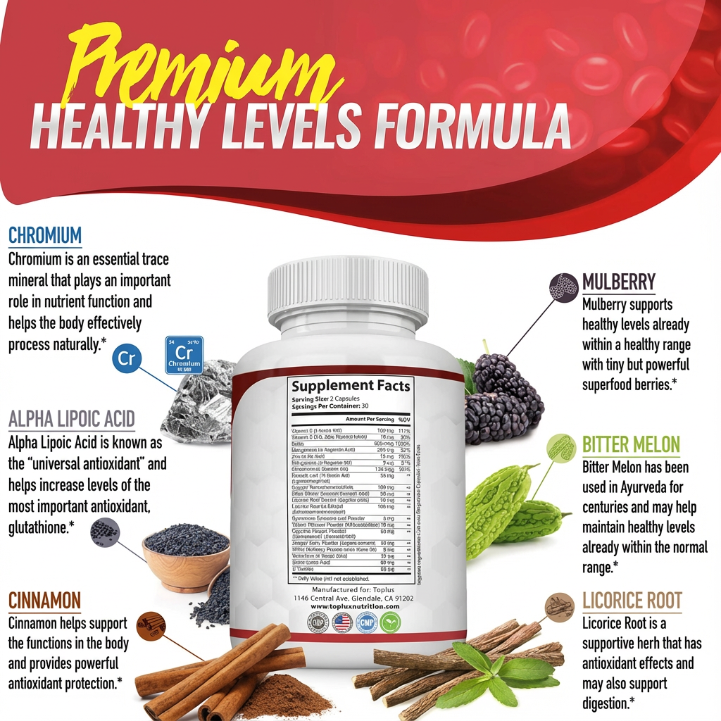 Blood Sugar Complex - Supports Healthy Blood Sugar Levels