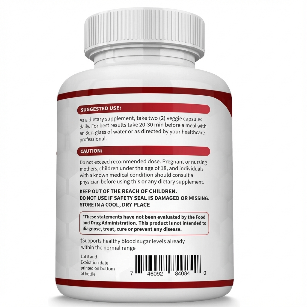 Blood Sugar Complex - Supports Healthy Blood Sugar Levels