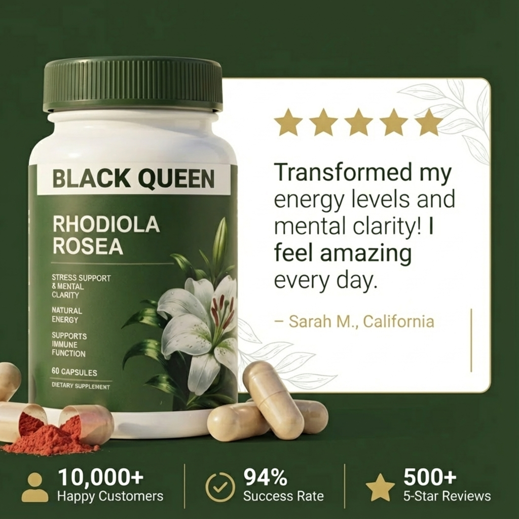 Rhodiola Rosea - New Maximum Potency Formula
